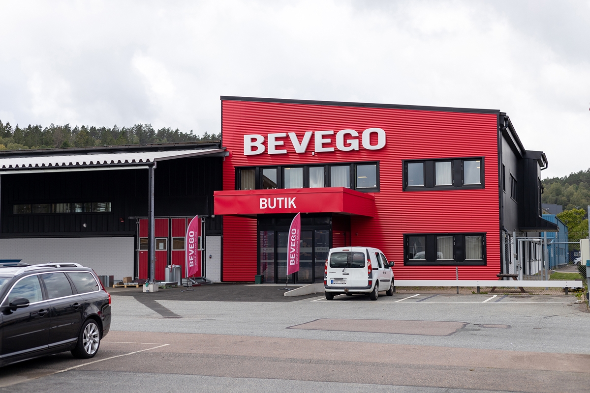Stor expansion av filialen i Mölndal – Bevego